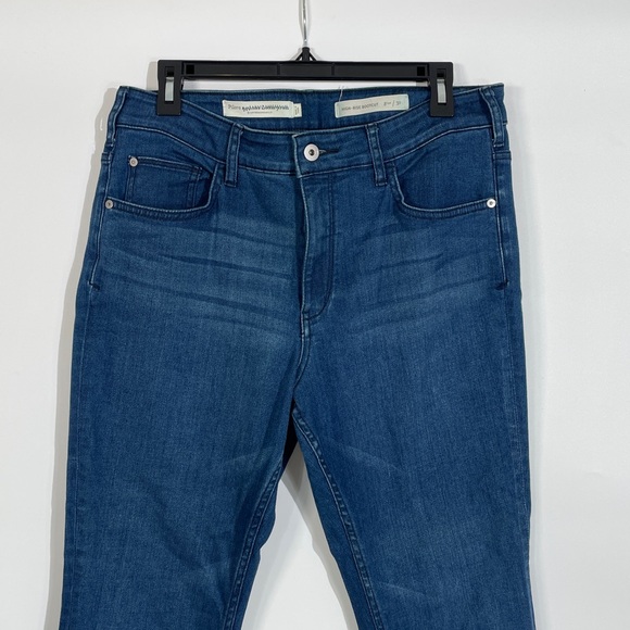 Anthropologie Pilcro Cropped Bootcut Jeans Size 31 High Rise - Picture 2 of 10